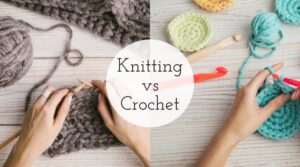 Read more about the article Crocheting vs knitting : 2 Crafting Happiness