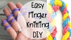 Read more about the article Finger Knitting Projects- 10 Amazing Ideas