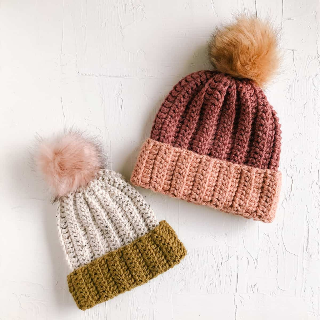 crocheting hats
