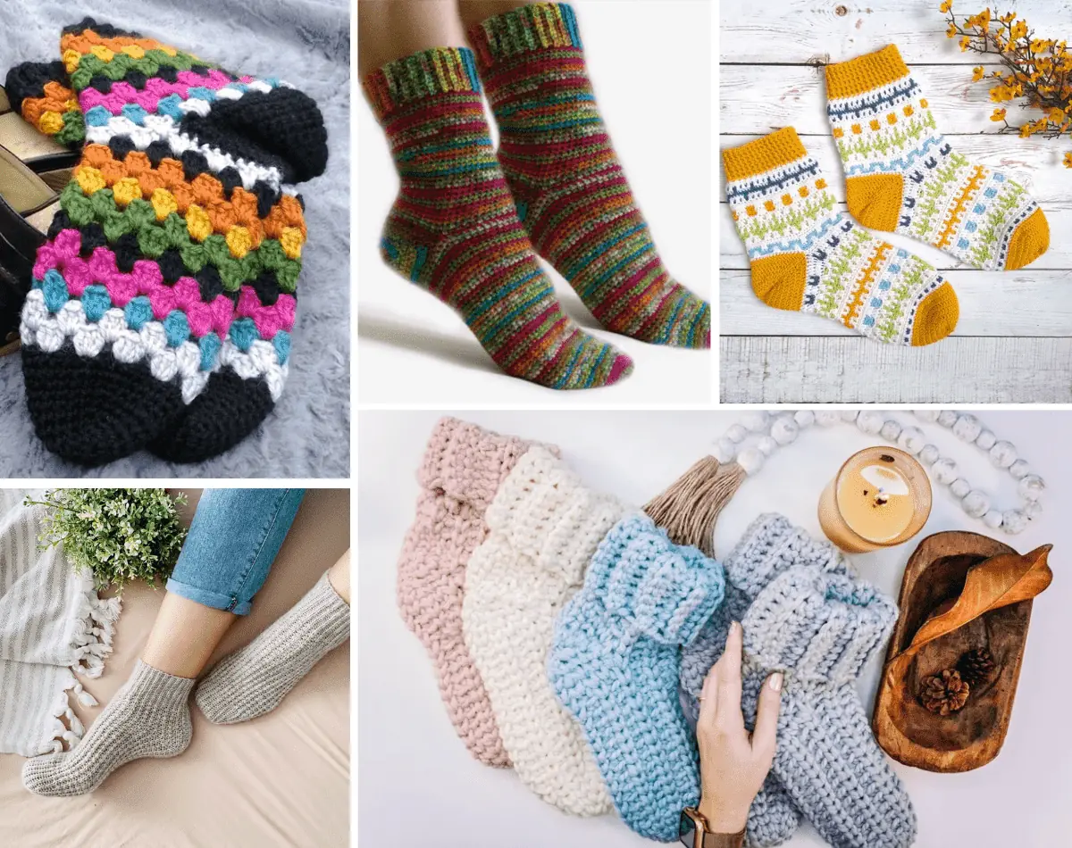 Read more about the article Crochet Socks: 10 Interesting Designs