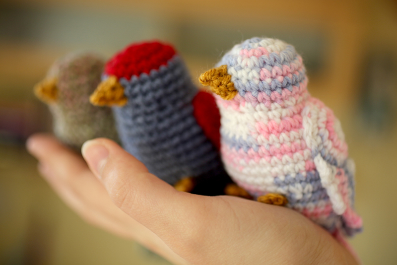 crochet birds