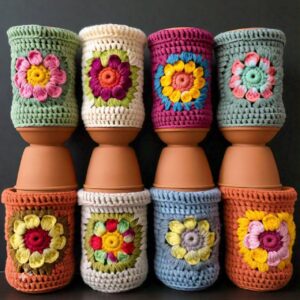 Read more about the article Crochet Flower Pot Covers Of 10 Different & Easy Types